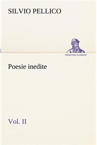 Poesie inedite vol. II