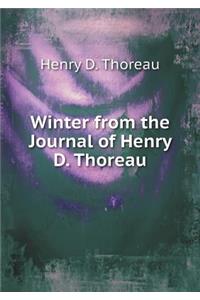 Winter from the Journal of Henry D. Thoreau