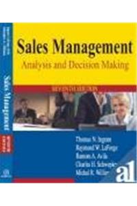 Sales Management Analysis And Decision Making 7Th