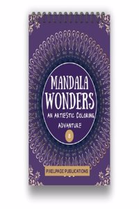 Mandla Wonders - An Artistic Colouring Adventure (A5 Size) (Mandala 08)
