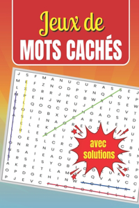 Jeux de Mots cachés avec solutions