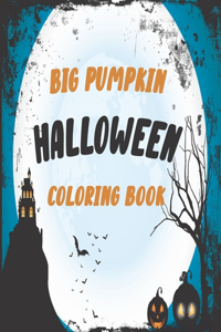big pumpkin halloween coloring book