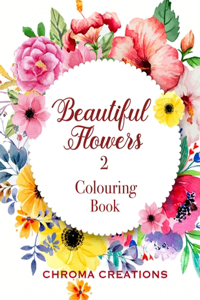 Beautiful Flowers 2 Colouring Book