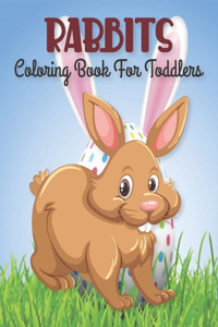 Rabbits coloring book for Toddlers