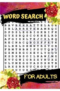 Word Search for Adults
