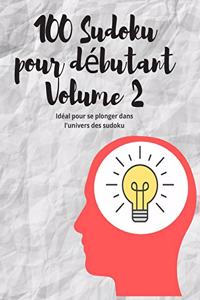 100 Sudoku pour débutant Volume 2