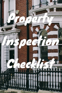 Property Inspection Checklist Book