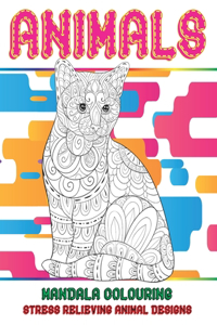Mandala Colouring - Animals - Stress Relieving Animal Designs