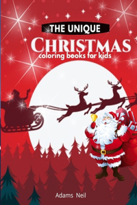 Unique Christmas Coloring Book for Kids