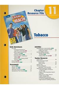 Holt Lifetime Health Chapter 11 Resource File: Tobaccco