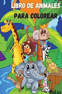 Libro de Animales para Colorear para Niños