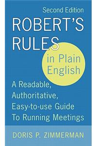 Robert's Rules in Plain English 2e