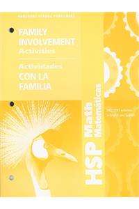 HSP Math Matematicas Family Involvement Activities/Actividades Con La Familia: Grade 3