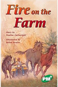 Fire on the Farm PM PLUS Chapter Books Level 25 Set A Emerald