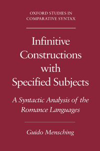 Infinitive Constructions with Specified Subjects