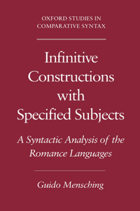 Infinitive Constructions with Specified Subjects