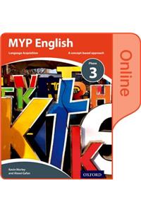 Myp English Language Acquisition Phase 3 Online Student Book