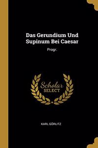 Das Gerundium Und Supinum Bei Caesar