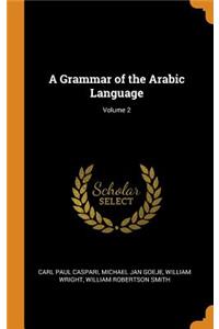 A Grammar of the Arabic Language; Volume 2