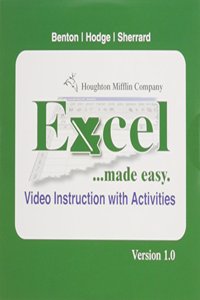 Benton's Excel Made Easy CD-ROM for Latorre/Kenelly/Reed/Harris/Carpenter's Calculus Concepts: An Informal Approach to the Mathematics of Change, 3rd