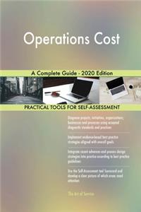 Operations Cost A Complete Guide - 2020 Edition