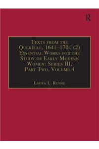 Texts from the Querelle, 1641–1701 (2)