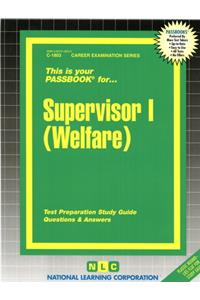 Supervisor I (Welfare)