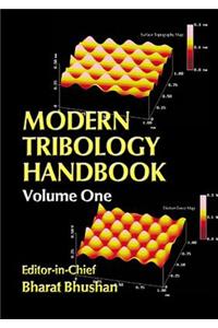 Modern Tribology Handbook, Two Volume Set