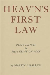 Heav'n's First Law