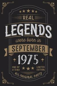 Real Legends were born in September 1975