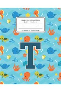 Primary Composition Notebook Grades K-2 Story Journal T