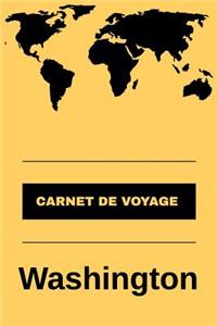 Carnet de voyage Washington