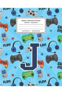 Primary Composition Notebook Grades K-2 Story Journal J