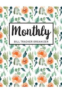 Monthly Bill Tracker Organizer