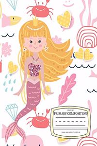 Book k-2 Primary composition draw and write 7.5 x 9.25 in