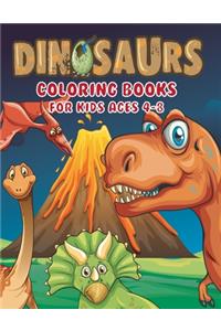 dinosaur coloring books for kids ages 4-8