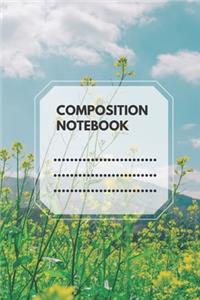 Composition Notebook: Composition Book, Nature Journal, Diary, College Ruled, Lined,110 pages (school notebooks)