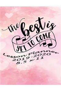 The Best Is Yet to Come