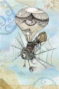Steampunk Balloon Journal