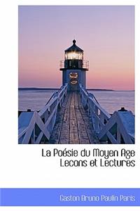 La Po Sie Du Moyen Age Lecons Et Lectures