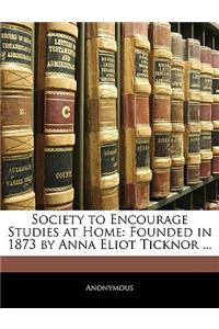 Society to Encourage Studies at Home