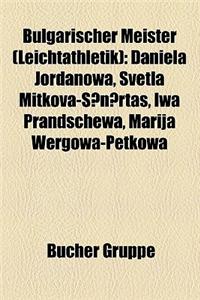 Bulgarischer Meister (Leichtathletik)