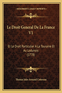 Droit General De La France V1