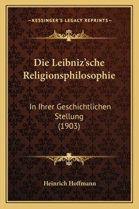 Leibniz'sche Religionsphilosophie