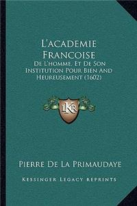 L'academie Francoise