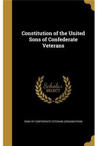 Constitution of the United Sons of Confederate Veterans