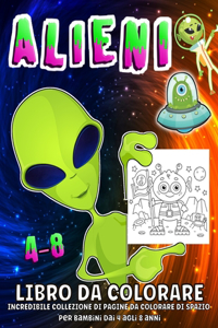 Alieni Libro Da Colorare