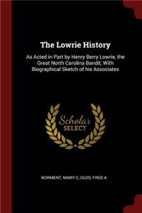 The Lowrie History