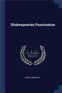 Shakespearian Punctuation