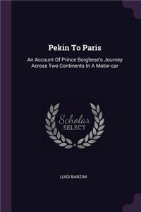 Pekin To Paris